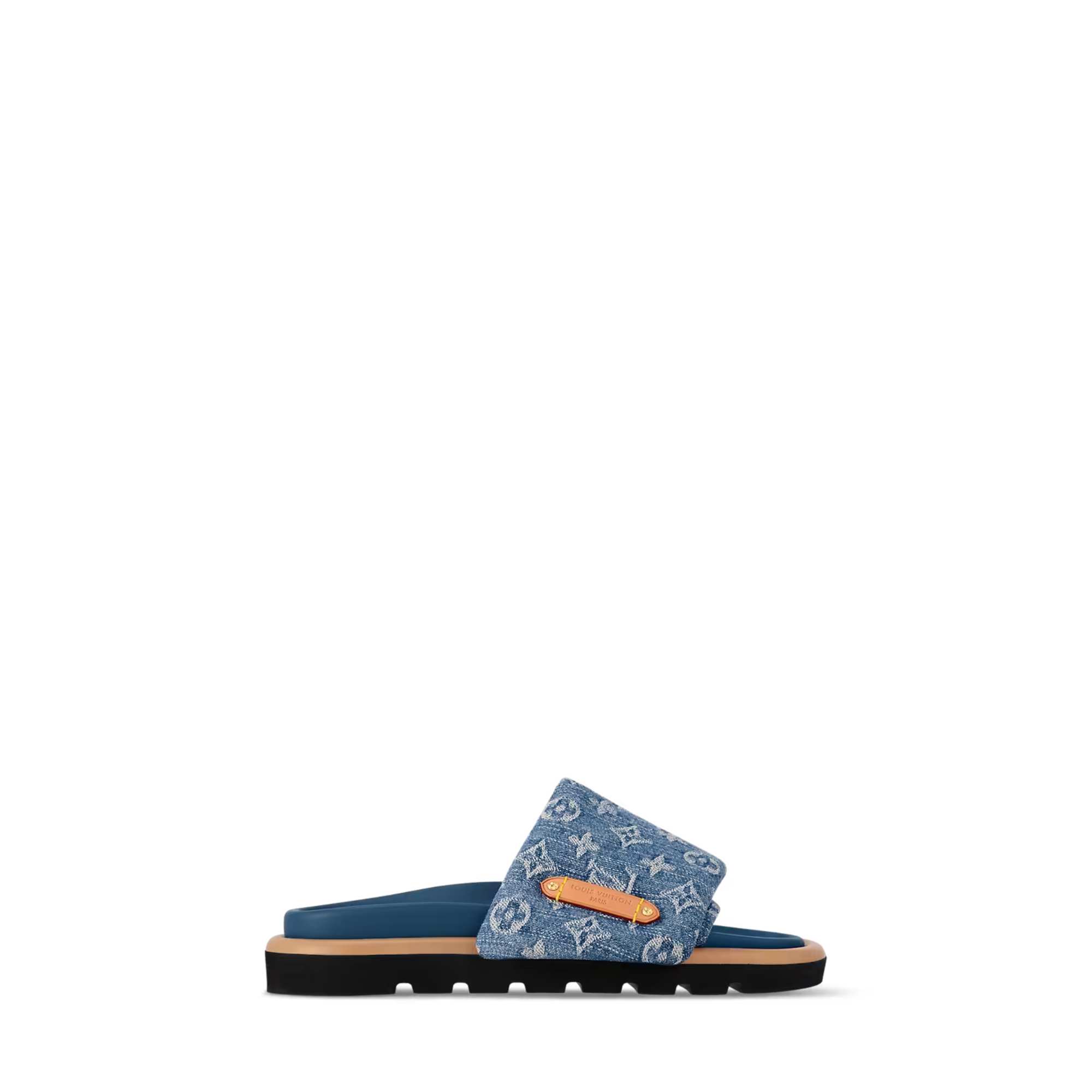 1-4 (1) Pool Pillow Flat Comfort Mule Jeans – תמונה 1