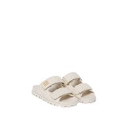 ⁦Nappa leather Slippers- white⁩ – תמונה ⁦3⁩