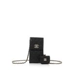 CC Phone Clutch with Pouch Gold Hardware