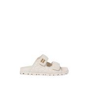 Nappa leather Slippers- white