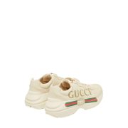 ⁦Rhyton logo-print leather trainers⁩ – תמונה ⁦5⁩