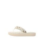 Charms Thong Sandals – White