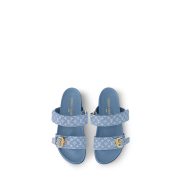 ⁦Bom Dia Flat Comfort Mule Bleu⁩ – תמונה ⁦2⁩