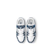 LV Trainer Sneaker Denim Jeans