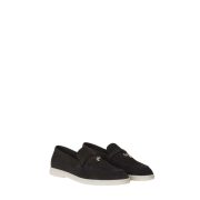 ⁦Loro Piana Loafers – Black⁩ – תמונה ⁦4⁩