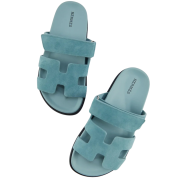 ⁦Hermès Chypre Sandals Suede⁩ – תמונה ⁦4⁩