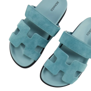⁦Hermès Chypre Sandals Suede⁩ – תמונה ⁦3⁩