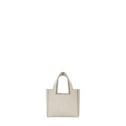 ⁦Small LOEWE Font tote in jacquard canvas⁩ – תמונה ⁦5⁩