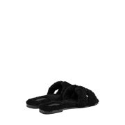 ⁦Oran Sandal With Black Fur⁩ – תמונה ⁦4⁩