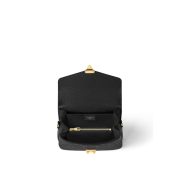 ⁦Pochette Métis East West Black Leather⁩ – תמונה ⁦3⁩