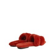 ⁦Oran Sandal With Red Fur⁩ – תמונה ⁦3⁩