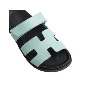 ⁦Hermes Chypre Sandal – bleu⁩ – תמונה ⁦3⁩