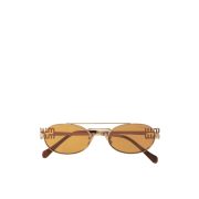 ⁦MIU MIU Oval-frame gold⁩ – תמונה ⁦4⁩