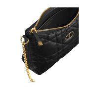 ⁦Black Macrocannage Lambskin⁩ – תמונה ⁦3⁩