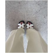 ⁦Hermes Chypre Sandal White⁩ – תמונה ⁦3⁩