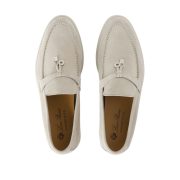 ⁦Loro Piana Loafers – Powder Pearl⁩ – תמונה ⁦3⁩
