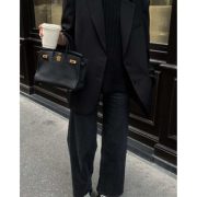 ⁦Birkin 25 Black Togo Gold Hardware⁩ – תמונה ⁦2⁩