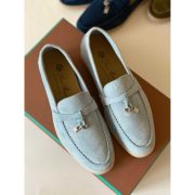 ⁦Loro Piana Loafers – Light Blue⁩ – תמונה ⁦2⁩