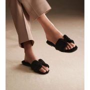 ⁦Oran Sandal With Black Fur⁩ – תמונה ⁦2⁩