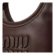 ⁦Ivy leather handbag-dark⁩ – תמונה ⁦5⁩