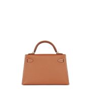 ⁦Kelly mini 20 Gold Epsom Gold Hardware⁩ – תמונה ⁦4⁩