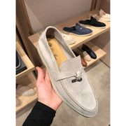 ⁦Loro Piana Loafers – Powder Pearl⁩ – תמונה ⁦2⁩