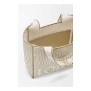 ⁦Small LOEWE Font tote in jacquard canvas⁩ – תמונה ⁦2⁩