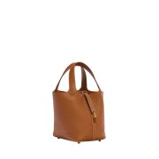 ⁦Picotin Lock 18 bag- brown⁩ – תמונה ⁦3⁩