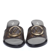 ⁦Monogram Lock It Mules⁩ – תמונה ⁦7⁩