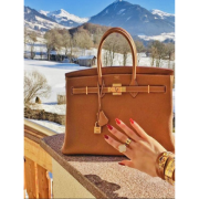 ⁦Birkin 35 Togo Handbag⁩ – תמונה ⁦2⁩