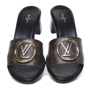 ⁦Monogram Lock It Mules⁩ – תמונה ⁦8⁩