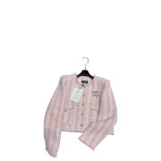Tweed jacket Chanel Pink