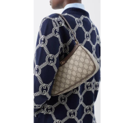 ⁦Ophidia small GG-Supreme canvas shoulder bag⁩ – תמונה ⁦4⁩