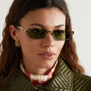 ⁦GUCCI GG1278S Gold-Green⁩ – תמונה ⁦3⁩